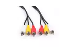 Кабель мультимедийный 3RCA to 3RCA 1.8m Vinga (RCA02-1.8)