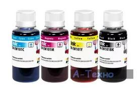 Чернила ColorWay Epson L100/L200 (4х100мл) BK/С/M/Y (CW-EW101SET01) - Фото