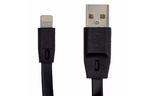 Дата кабель USB 2.0 AM to Lightning 1.0m DC-IP-102TF black Greenwave (R0014161)