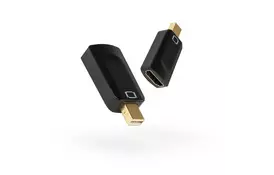 Переходник Mini DP M to HDMI F Vinga (miniDPMHDMIAF-01) - Фото