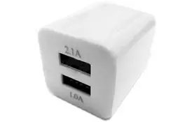 Зарядное устройство TOTO TZH-49 Travel charger 2USB 2.1A White (F_52769) - Фото