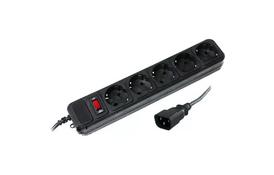 Фільтр живлення PATRON 1m (SP-53U), UPS, 5 розеток BLACK (EXT-PN-SP-53U) - Фото