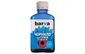 Чернила BARVA CANON CL-446/CL-56 180г CYAN (C446-442) - Фото