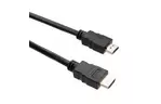 Кабель мультимедийный HDMI to HDMI 1.5 m V2.0 Vinga (VCPDCHDMIMM1.5BK)