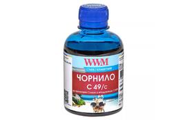 Чернила WWM CANON GI-490 200г Cyan (C49/C) - Фото