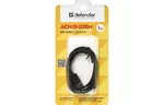Дата кабель USB 2.0 AM to Lightning 1.0m ACH01-03BH Defender (87478)