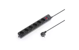 Мережевий фільтр живлення Vinga VB6-2-75 - Фото