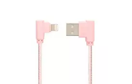 Дата кабель USB 2.0 AM to Lightning Pro Emperor 1A Pink Gelius (63248) - Фото