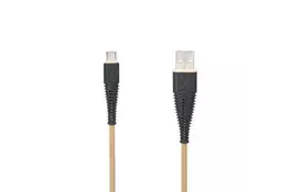 Дата кабель USB 2.0 AM to Micro 5P Pro Amaze 2A Gold Gelius (65126) - Фото