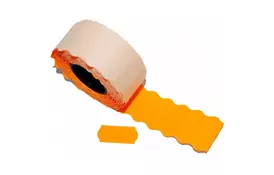 Этикет-лента Aurika 26х16 люм, , оранжевая (100) - Фото