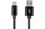Дата кабель USB 2.0 AM to Type-C 1.5m DC-TC-152NR black Greenwave (R0015190)