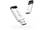 USB флеш накопитель eXceleram 8GB H2 Series White/Black USB 2.0 (EXU2H2W08)