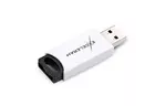 USB флеш накопитель eXceleram 8GB H2 Series White/Black USB 2.0 (EXU2H2W08)
