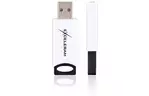 USB флеш накопитель eXceleram 8GB H2 Series White/Black USB 2.0 (EXU2H2W08)