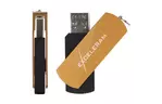USB флеш накопитель eXceleram 8GB P2 Series Brown/Black USB 2.0 (EXP2U2BRB08)