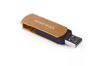 USB флеш накопитель eXceleram 8GB P2 Series Brown/Black USB 2.0 (EXP2U2BRB08)