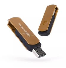 USB флеш накопитель eXceleram 8GB P2 Series Brown/Black USB 2.0 (EXP2U2BRB08)