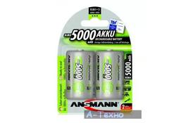 Аккумулятор Ansmann D (HR20) 5000 mAh * 2 (5030922) - Фото