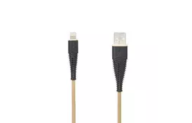 Дата кабель USB 2.0 AM to Lightning Pro Amaze 2A Gold Gelius (65128) - Фото