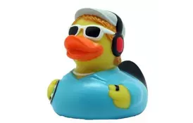 Игрушка для ванной LiLaLu DJ утка (L1892)  - Фото