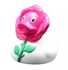 Игрушка для ванной LiLaLu Утка Роза (L1860) 