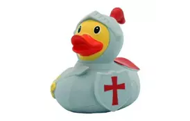 Игрушка для ванной LiLaLu Утка Рыцарь (L1866)  - Фото