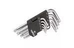 Набор инструментов Topex ключи Torx (зiрочки), TS10-50, набор 9 шт.*1 уп. (35D950)