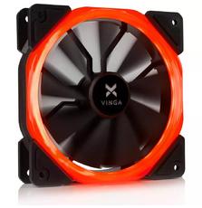 Кулер для корпуса Vinga LED fan-01 red