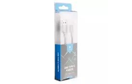 Дата кабель USB 2.0 AM to Type-C 1m fabric gray Vinga (VRC511GRC) - Фото