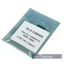 Чип для картриджа OKI C5850 MAGENTA 6K APEX (CHIP-OKI-5850-M)