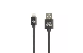 Дата кабель USB 2.0 AM to Lightning Fast Speed Series 3.1A Black Gelius (56753) - Фото