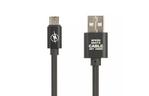 Дата кабель USB 2.0 AM to Micro 5P Fast Speed Series 3.1A Black Gelius (56751)