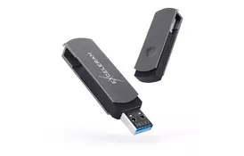 USB флеш накопичувач eXceleram 16GB P2 Series Gray/Black USB 3.1 Gen 1 (EXP2U3GB16) - Фото