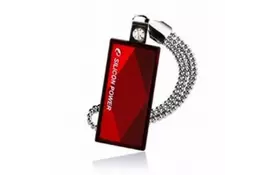 USB флеш накопитель Silicon Power 4Gb Touch 810 red (SP004GBUF2810V1R) - Фото