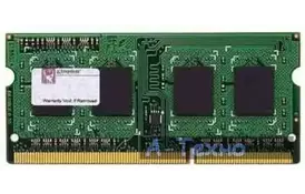 Модуль пам'яті для ноутбука SoDIMM DDR3 4GB 1600 MHz Kingston (KVR16LS11/4BK) - Фото