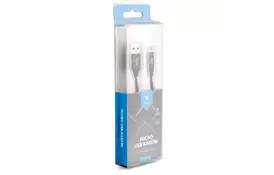 Дата кабель USB 2.0 AM to Micro 5P 1m metal back Vinga (VRC071BKA) - Фото