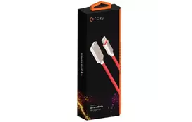 Дата кабель USB 2.0 AM to Lightning 1.0m Hi-Q Black CORD (CDH-L1-2B) - Фото