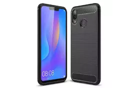Чохол до моб. телефона Laudtec для Huawei P Smart Plus Carbon Fiber (Black) (LT-PSTP) - Фото