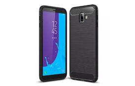 Чехол для моб. телефона Laudtec для Samsung J6 Plus/J610 Carbon Fiber (Black) (LT-J610F) - Фото