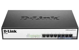 Коммутатор сетевой D-Link DES-1008P+ - Фото