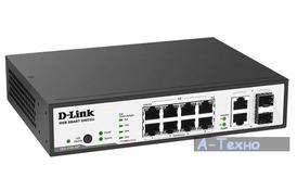 Коммутатор сетевой D-Link DES-1100-10P - Фото