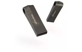 USB флеш накопитель eXceleram 32GB U4 Series Dark USB 3.1 Gen 1 (EXP2U3U4D32) - Фото