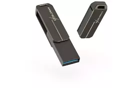 USB флеш накопитель eXceleram 16GB U3 Series Dark USB 3.1 Gen 1 (EXP2U3U3D16) - Фото