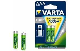 Аккумулятор Varta AAA Phone ACCU 550mAh NI-MH * 2 (58397101402) - Фото