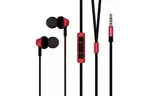 Наушники Remax Earphone RM-610D Mic Red
