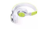 Наушники Vinga HSM040 White/Green (HSM040WG)