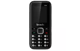 Мобильный телефон Bravis C184 Pixel Black - Фото