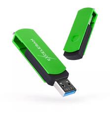 USB флеш накопитель eXceleram 64GB P2 Series Green/Black USB 3.1 Gen 1 (EXP2U3GRB64)