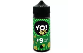 Жидкость для электронных сигарет YO! Vape "Lime Tea" 3 мг 100 мл (YO-LT-100-3) - Фото