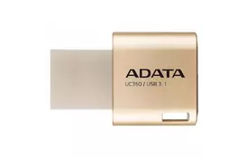 USB флеш накопичувач ADATA 16GB UC350 Gold USB 3.1/Type-C (AUC350-16G-CGD) - Фото